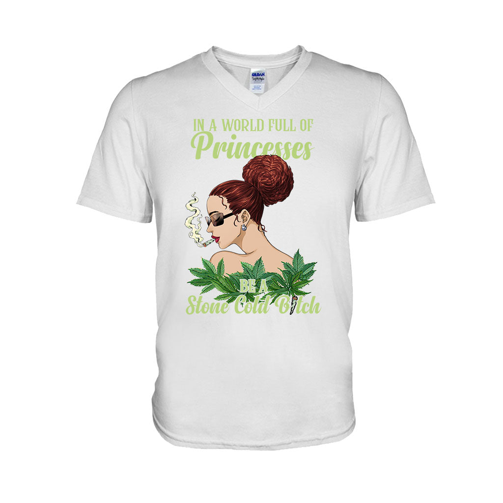 In A World Full Of Princesses - Personalized Weed T-shirt and Hoodie