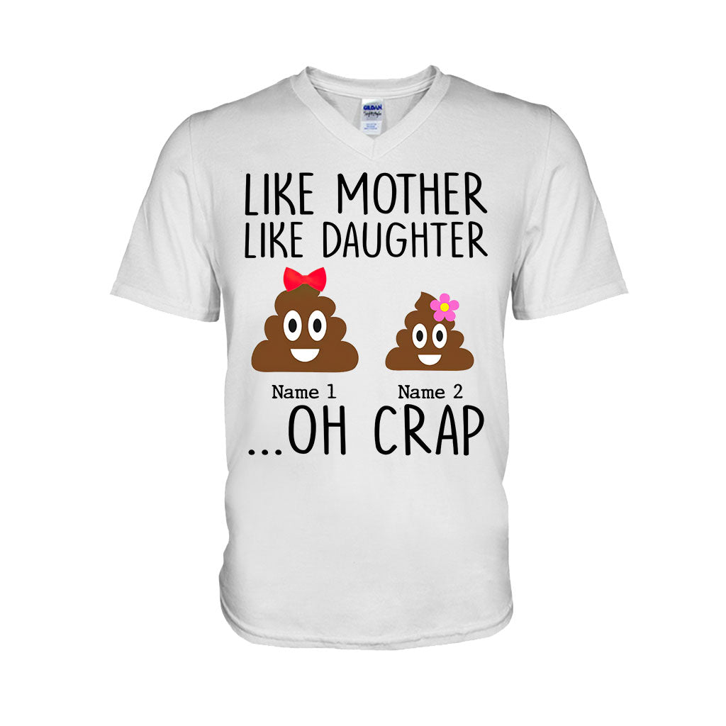 Like Mother Like Daughter - Personalized Mother's Day Father's Day T-shirt and Hoodie