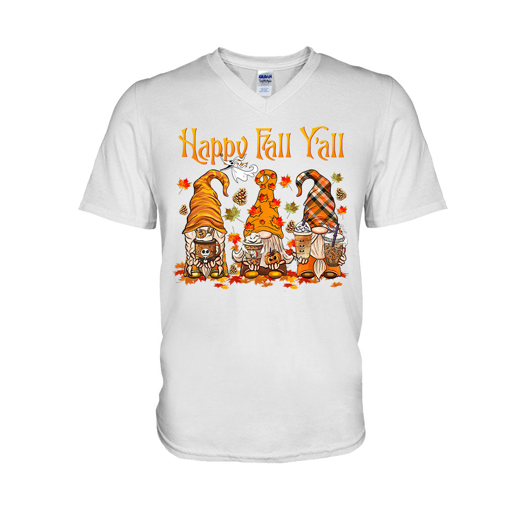 Happy Fall Y'all - Halloween Nightmare T-shirt and Hoodie