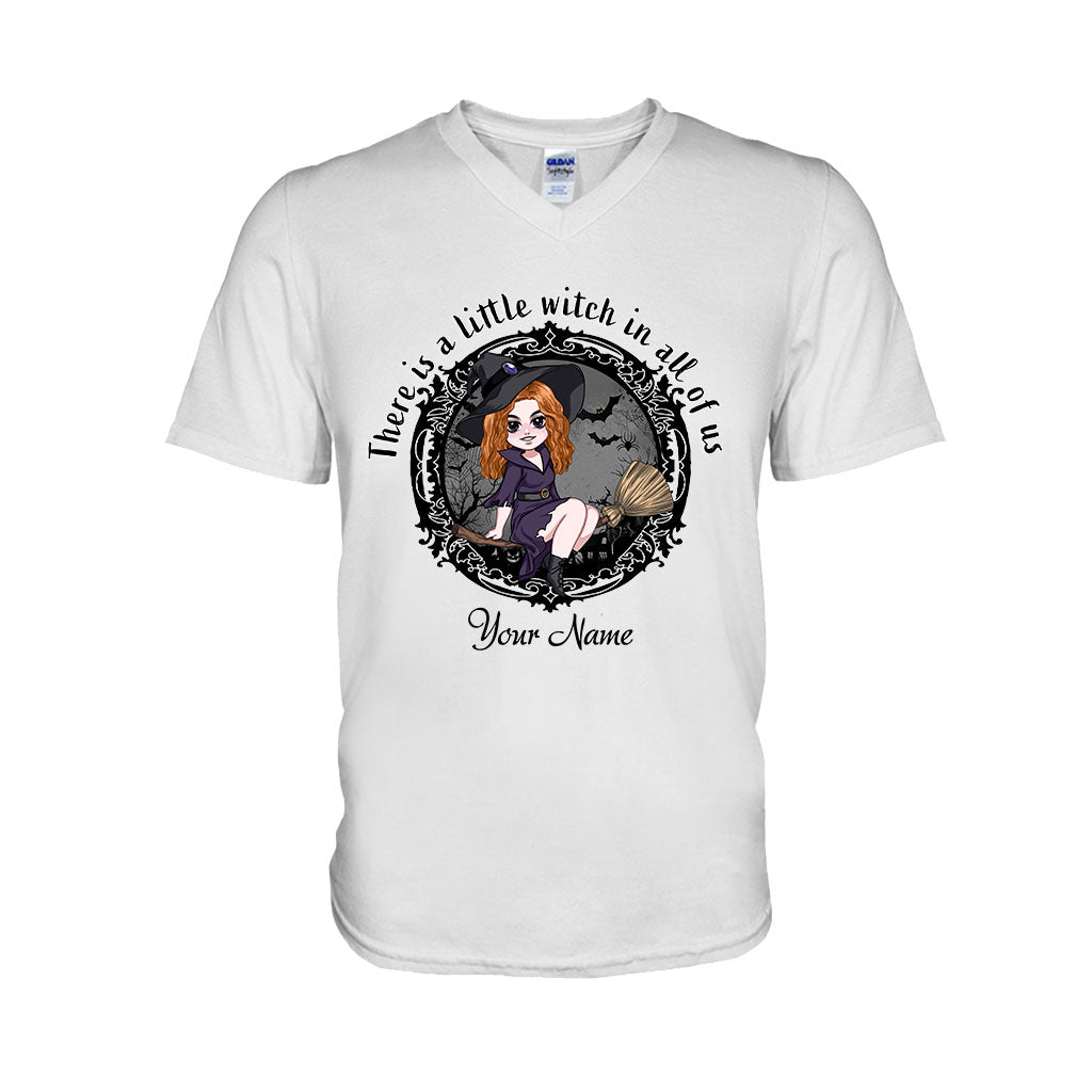 There Is A Little Witch In All Of Us - Personalized Witch T-shirt and Hoodie