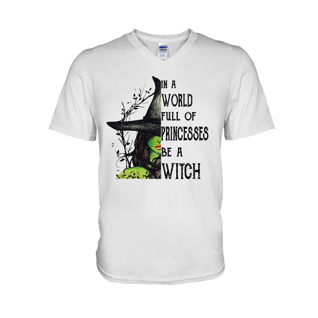 In A World Full Of Princesses Halloween  - Witch T-shirt And Hoodie 082021