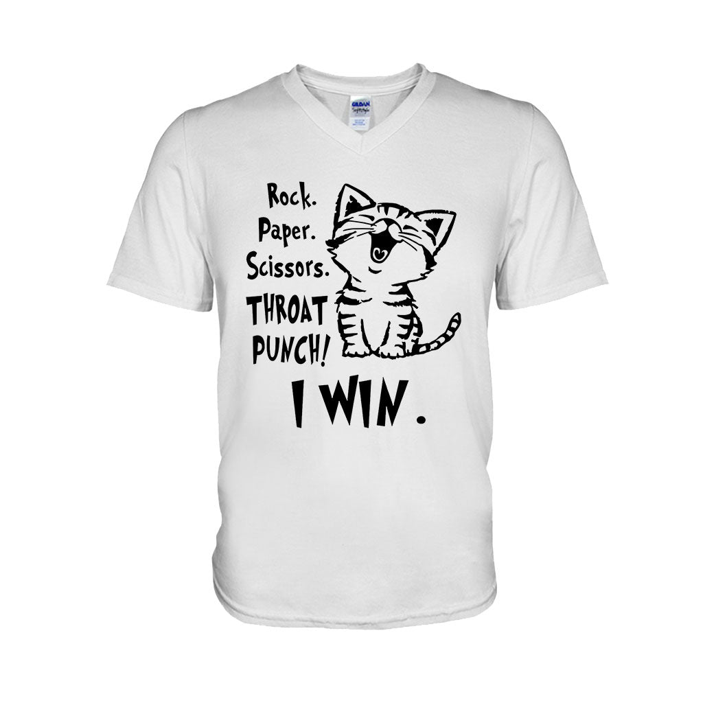 Rock Paper - Cat T-shirt And Hoodie 062021