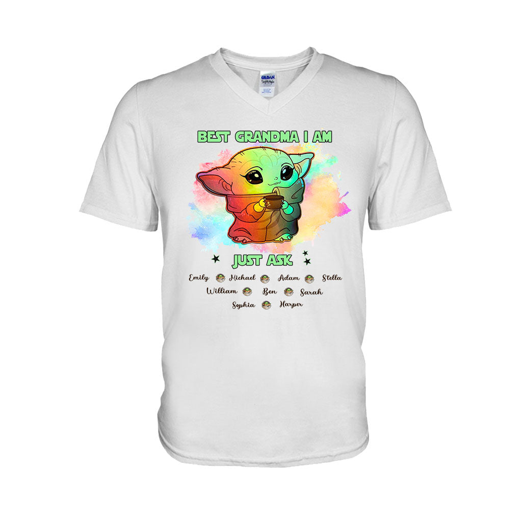 Best Grandma - Personalized The Force T-shirt and Hoodie