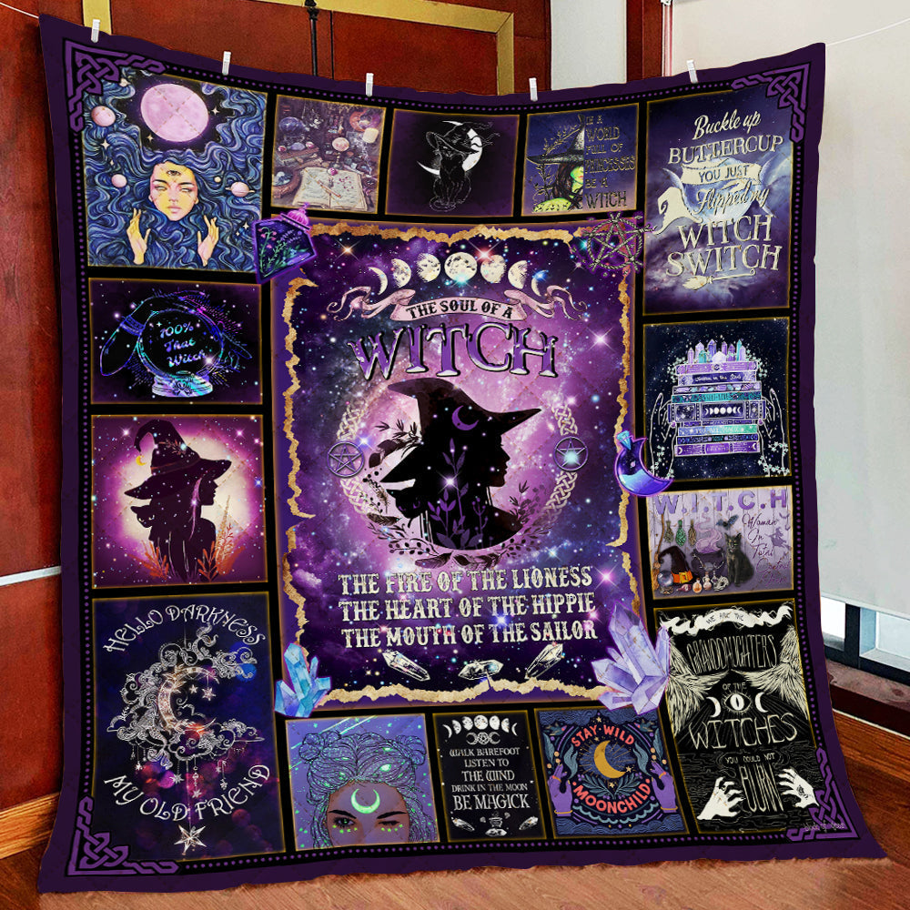 The Soul Of A Witch - Witch Quilt 0822