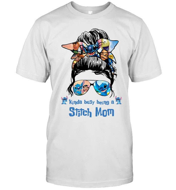 Kinda Busy Being A Mom Ohana T-shirt and Hoodie 0823