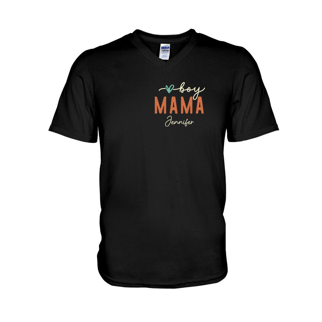 Mama Mom Bruh - Personalized Mother T-shirt And Hoodie