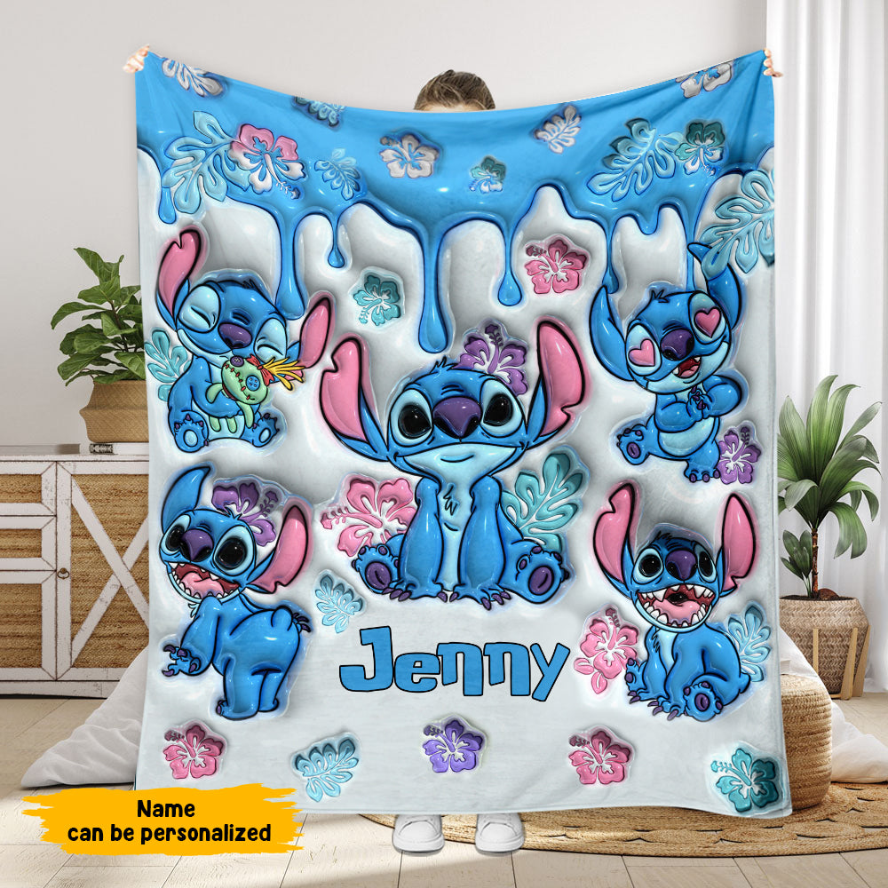 Ohana Means Family - Personalized Ohana Blanket