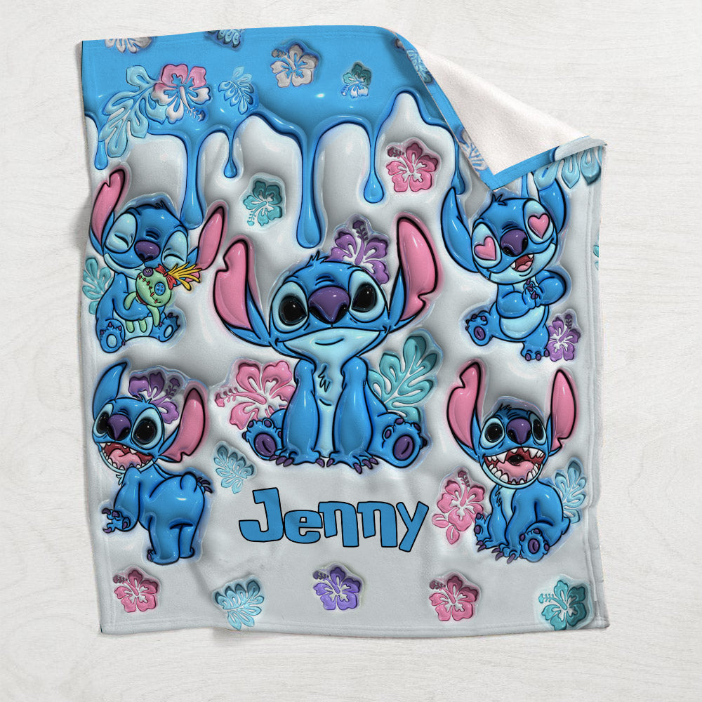 Ohana Means Family - Personalized Ohana Blanket