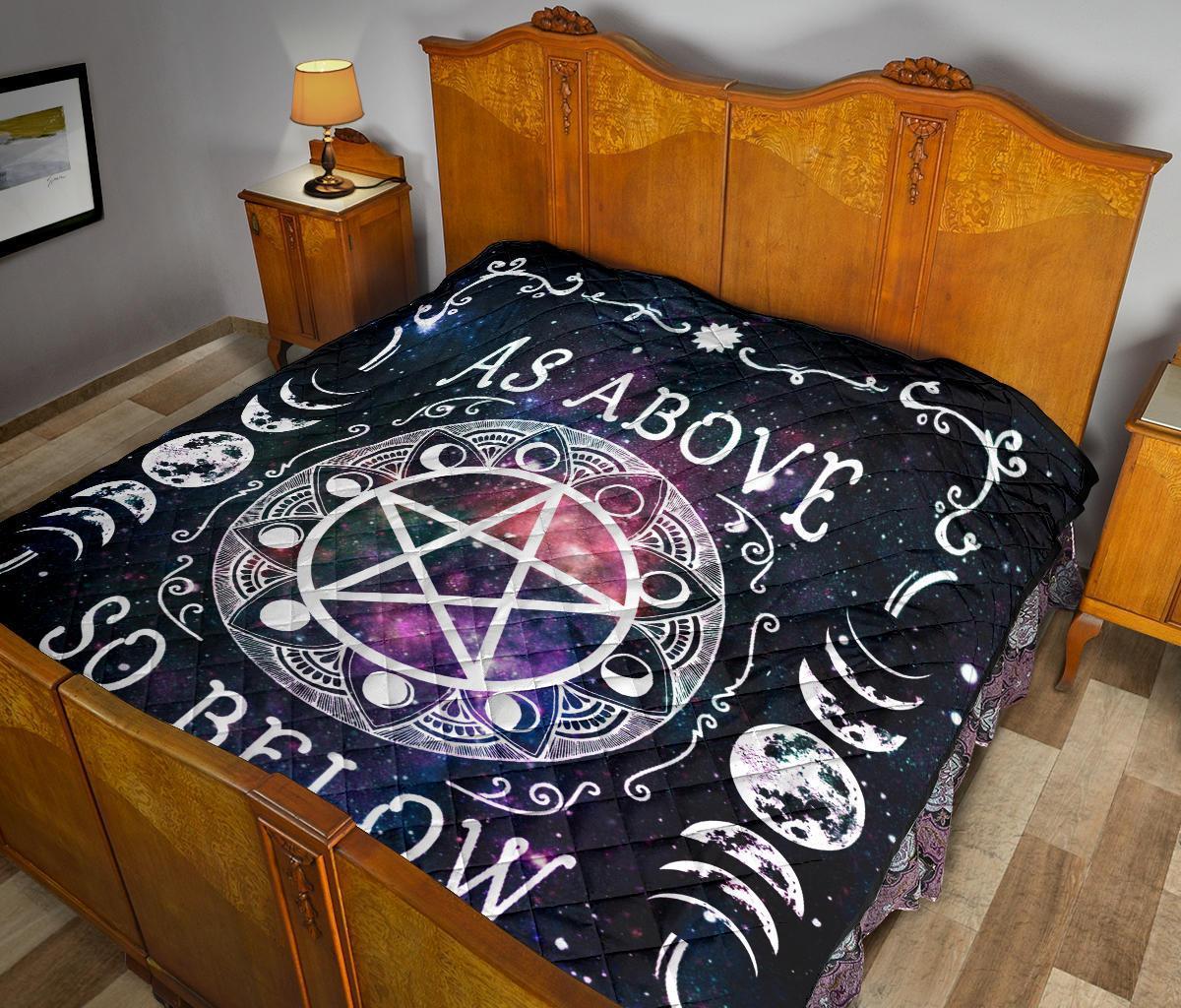 As Above So Below - Witch Quilt 0822