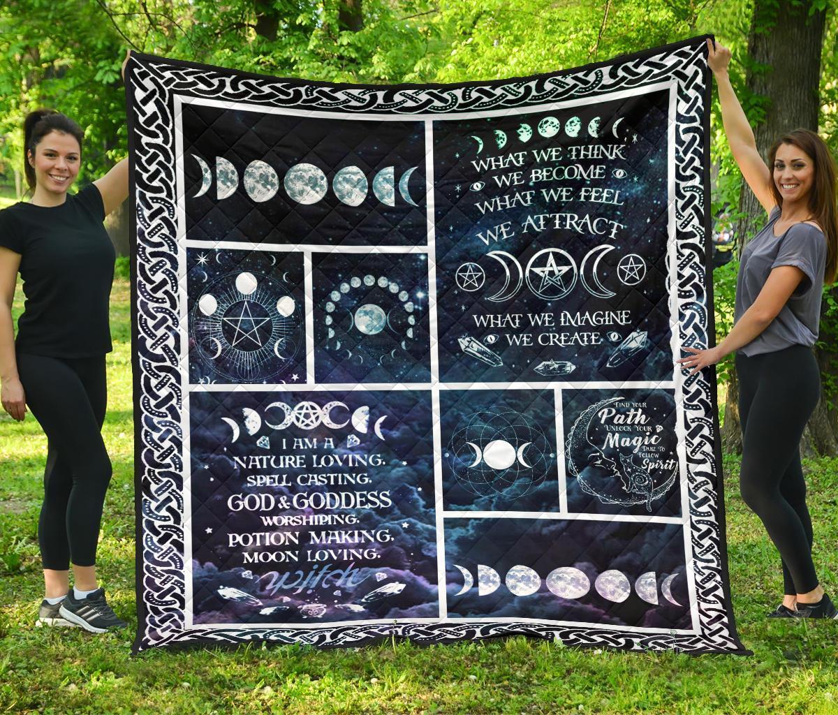 Moon Phases - Witch Quilt 0822