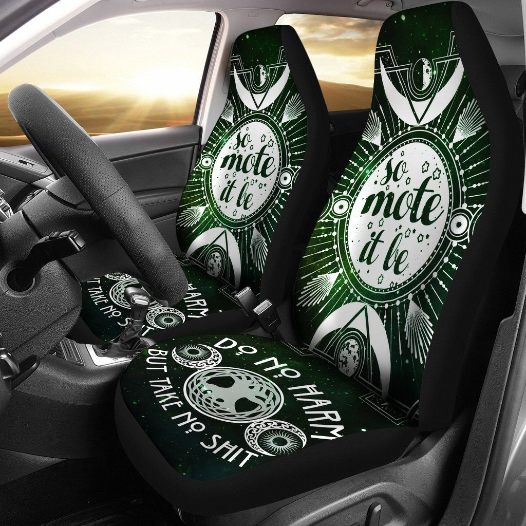 So Mote It Be Wicca - Witch Seat Covers 0822