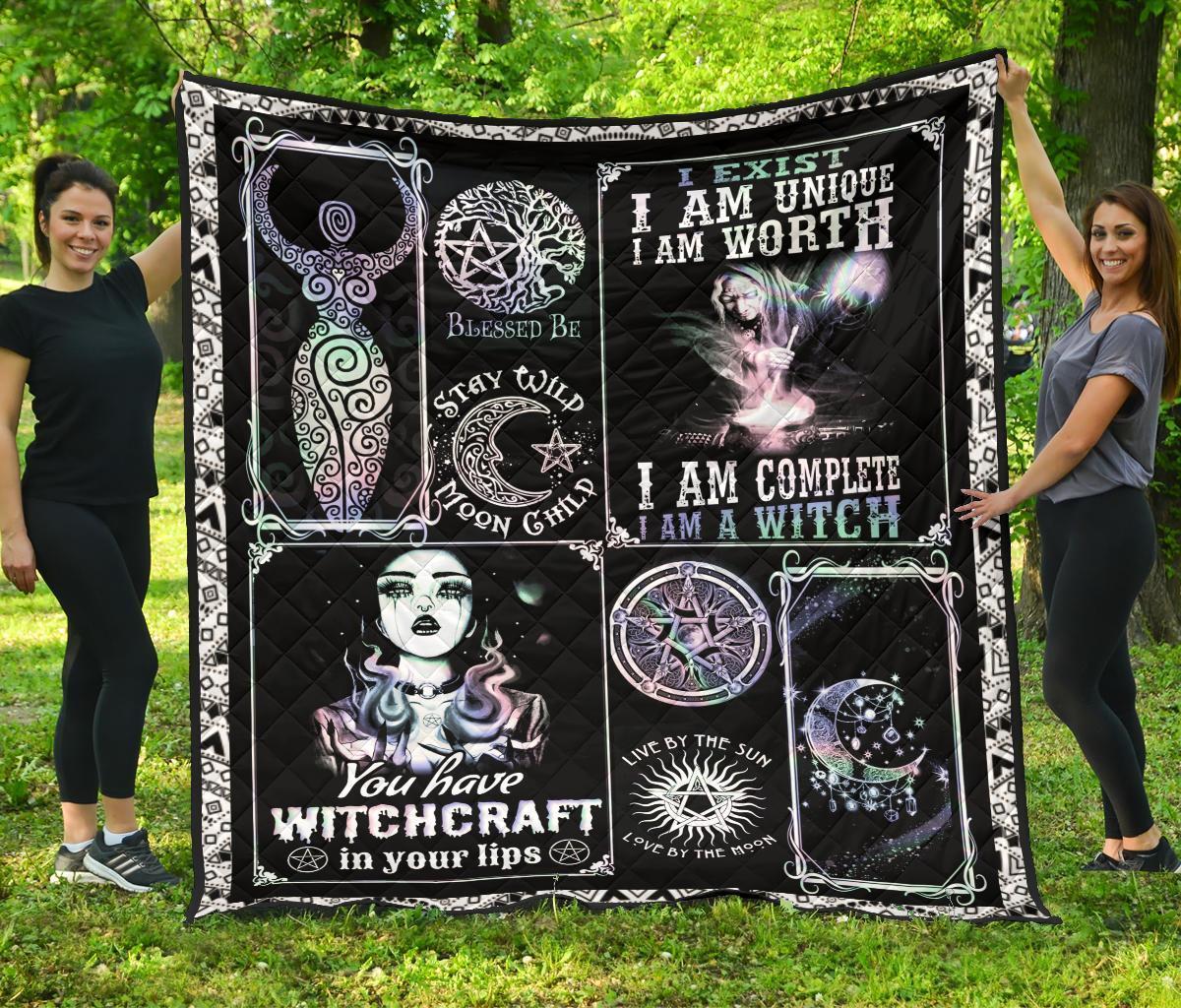 Stay Wild Moon Child - Witch Quilt 0822