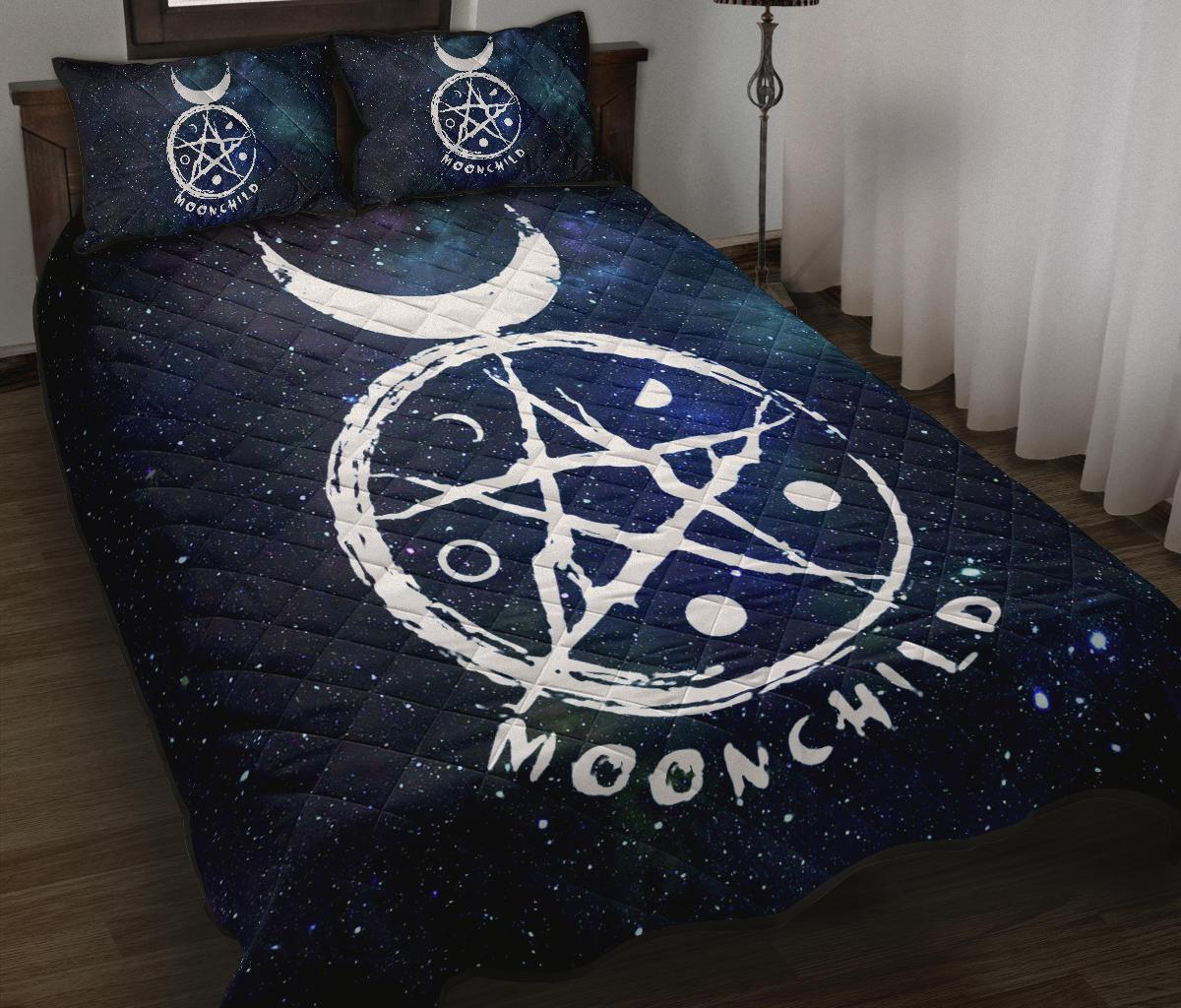 Moon Child - Witch Quilt Set 0822