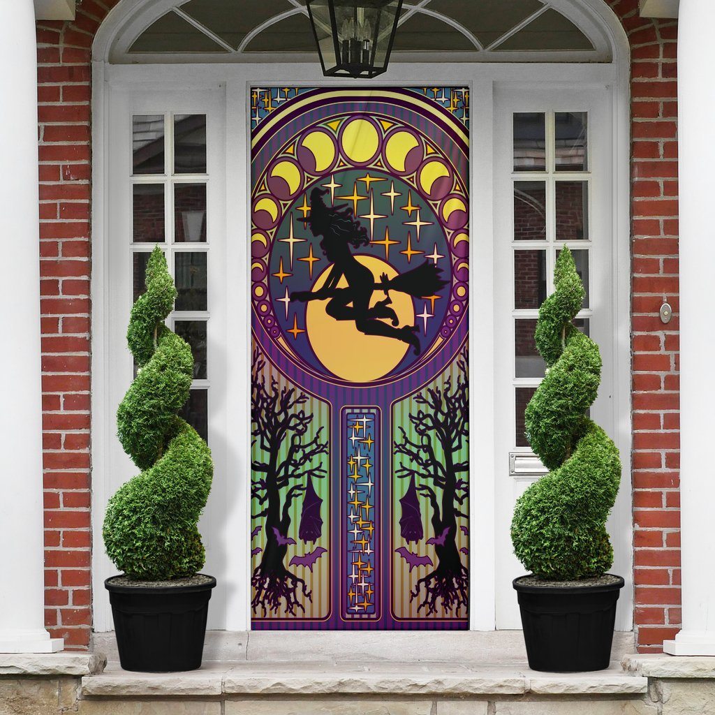 Witch Moon Phases - Witch Door sticker 0822