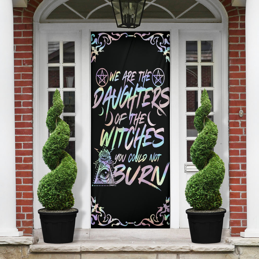 Daughters Of Witches - Witch Door sticker 0822