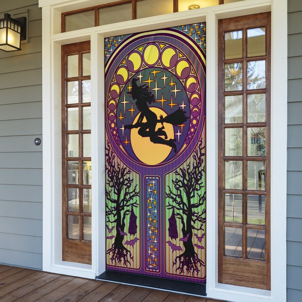 Witch Moon Phases - Witch Door sticker 0822