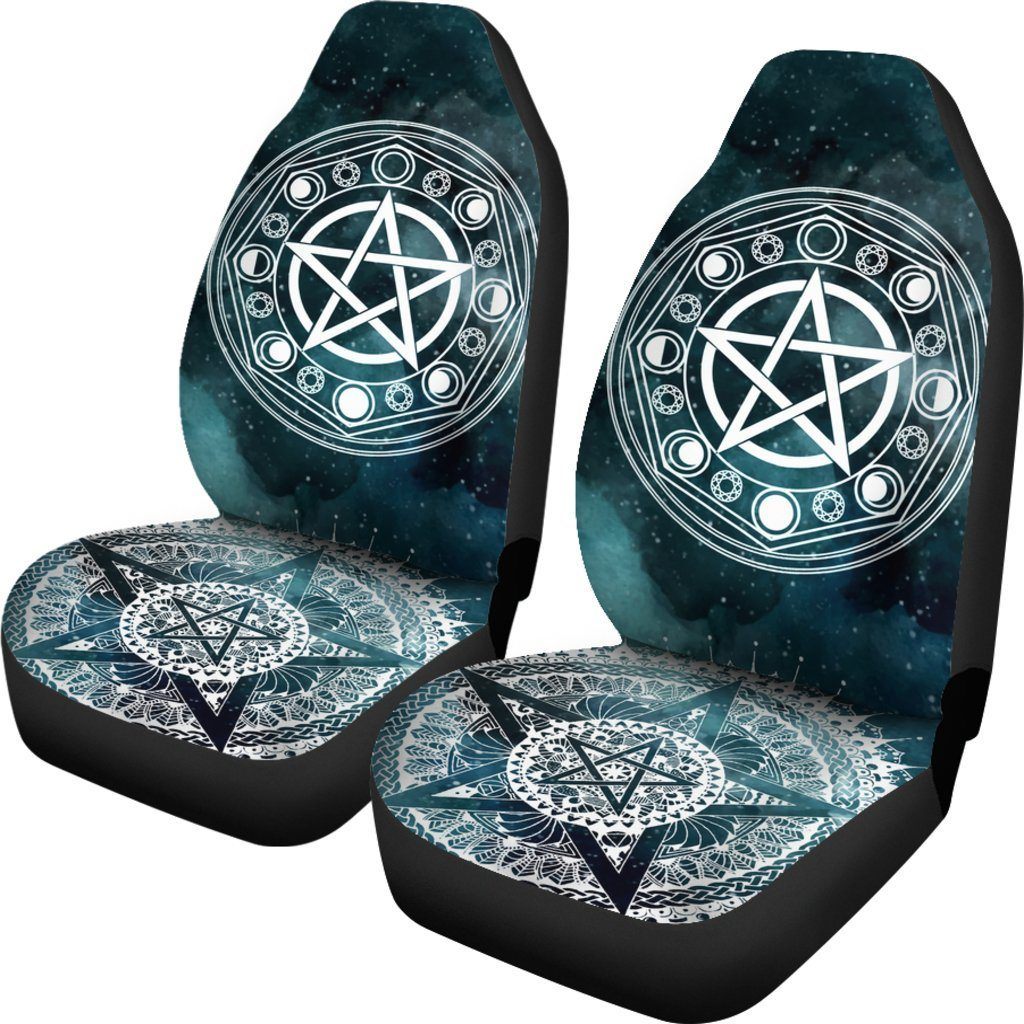 Wicca Moon Phases - Witch Seat Covers 0822