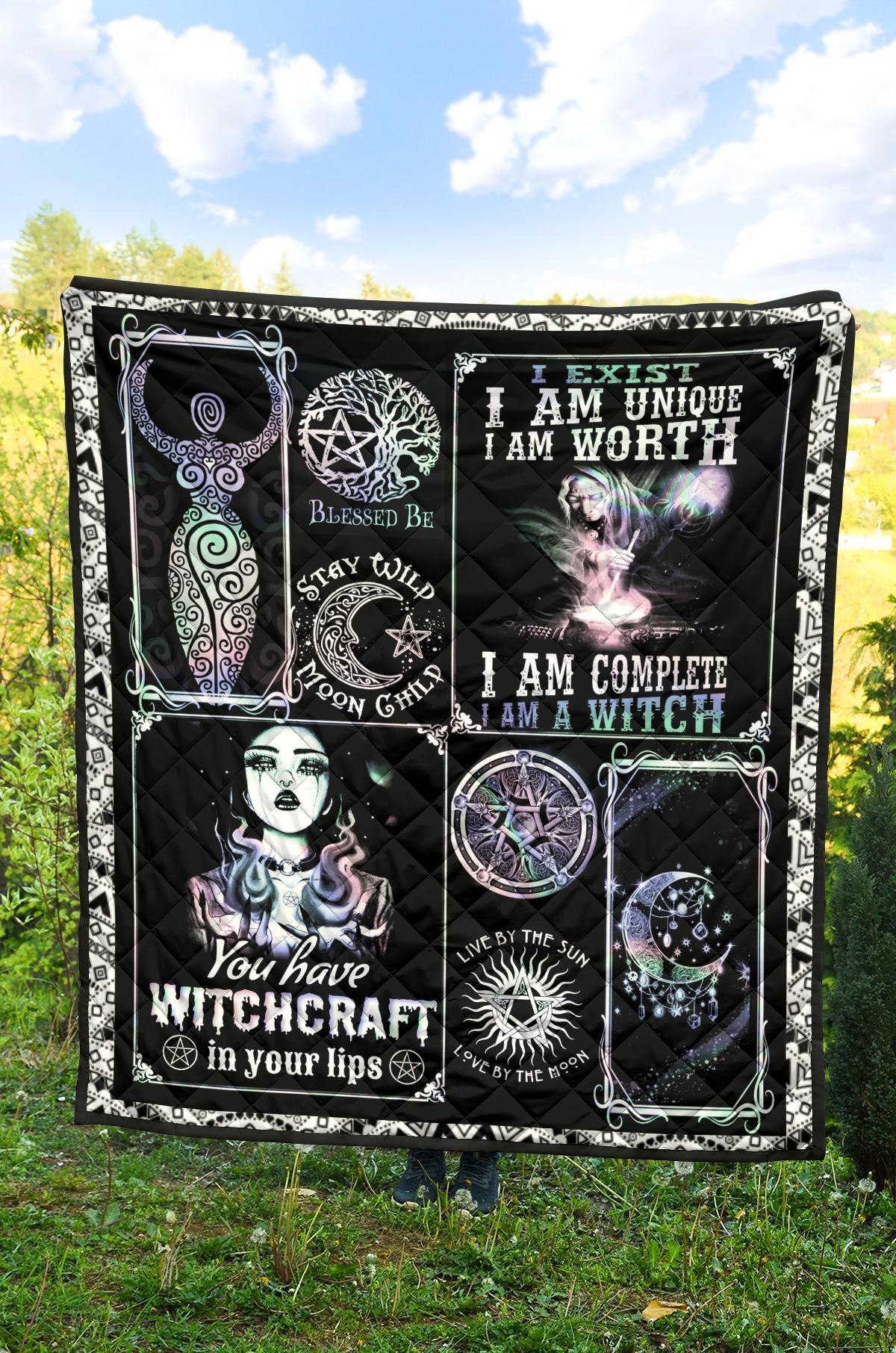 Stay Wild Moon Child - Witch Quilt 0822