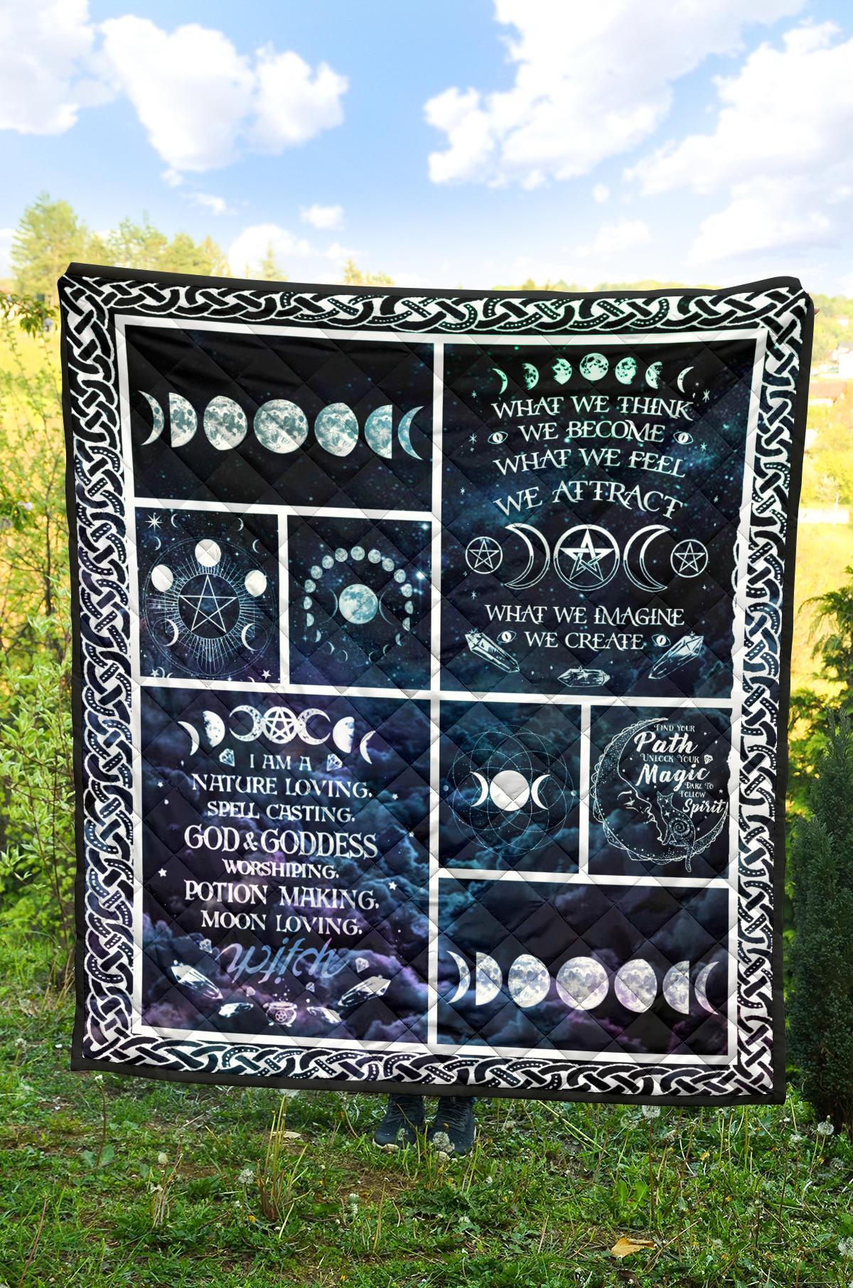 Moon Phases - Witch Quilt 0822