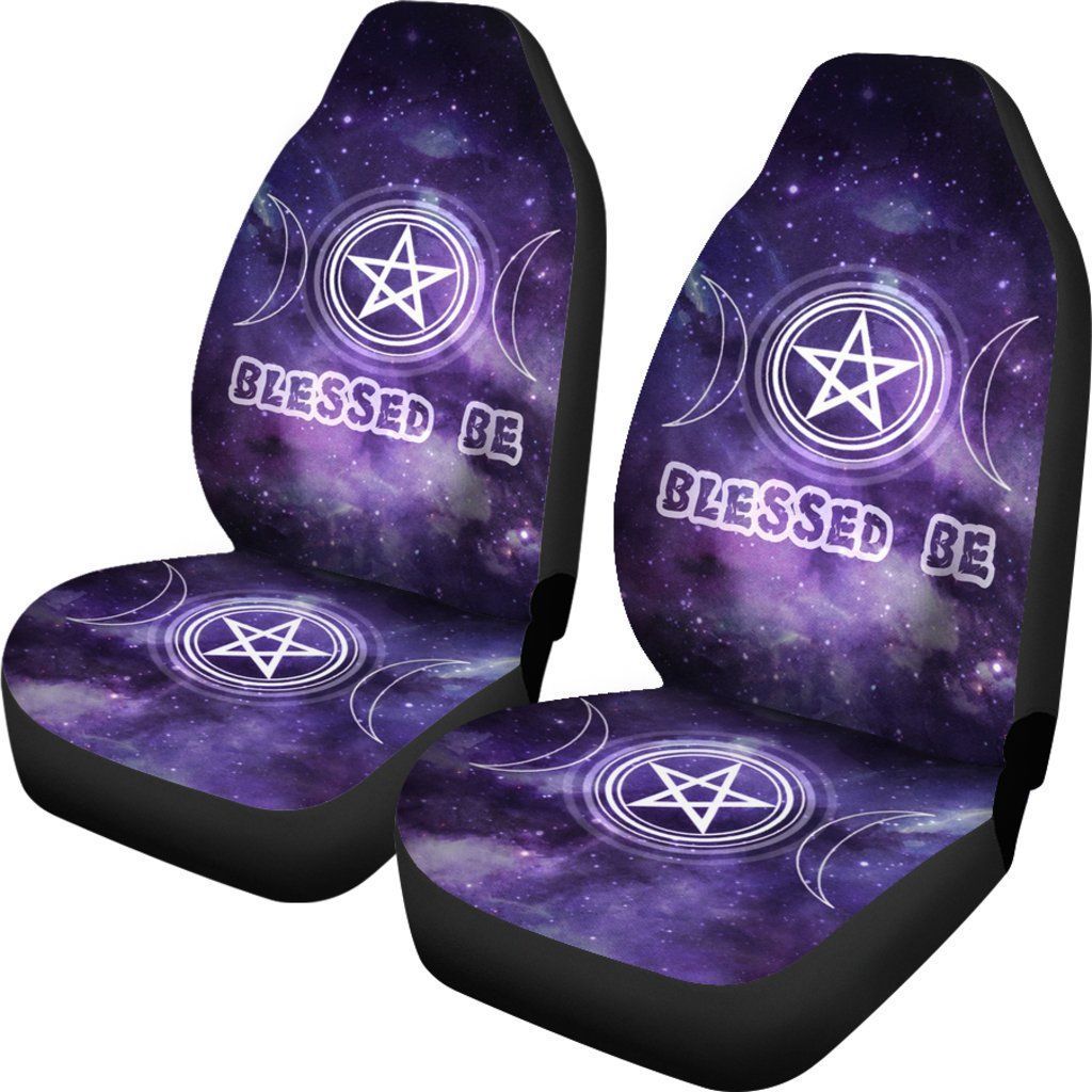 Blessed Be - Witch Seat Covers 0822