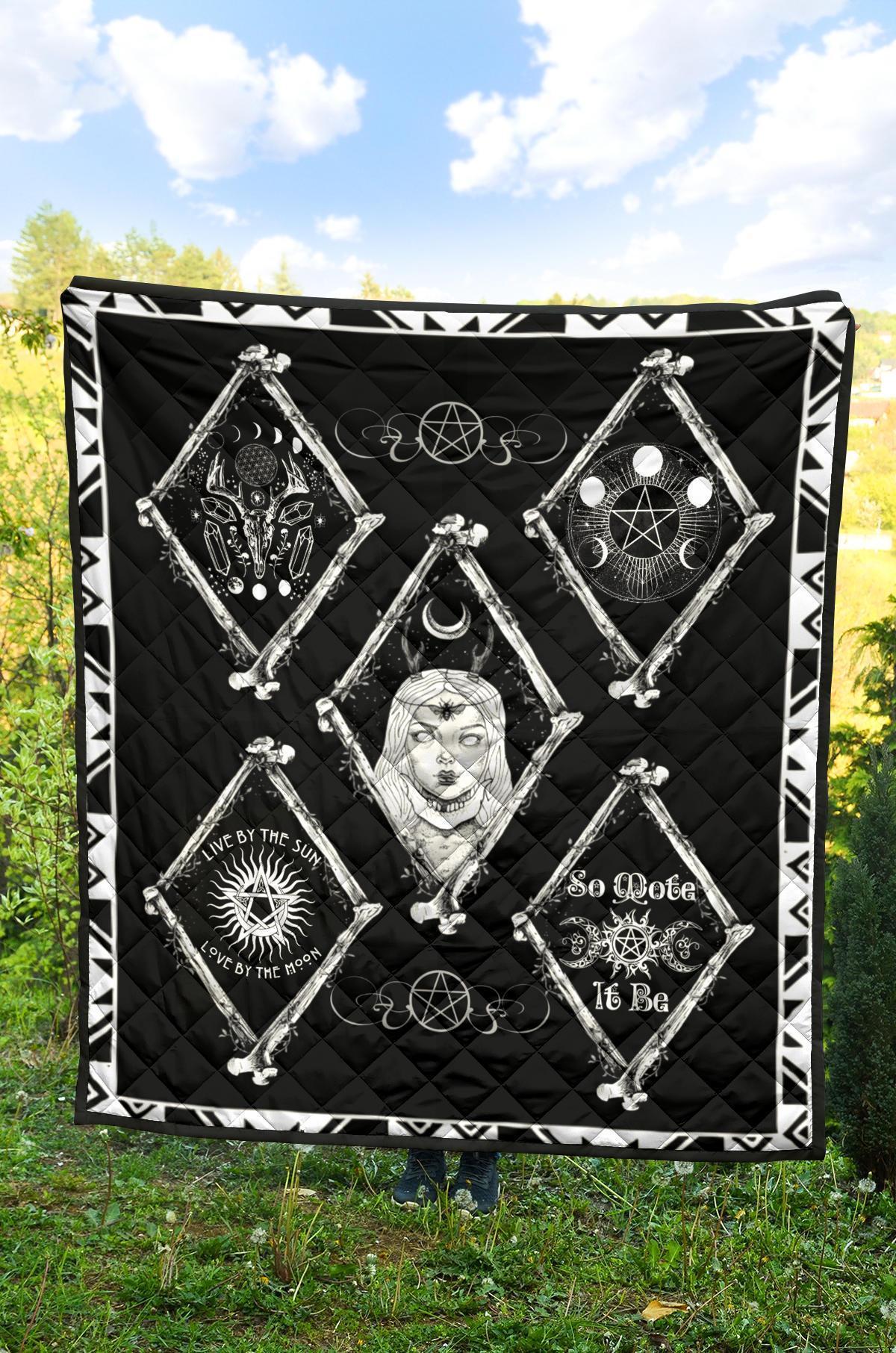 So Mote It Be - Witch Quilt 0822