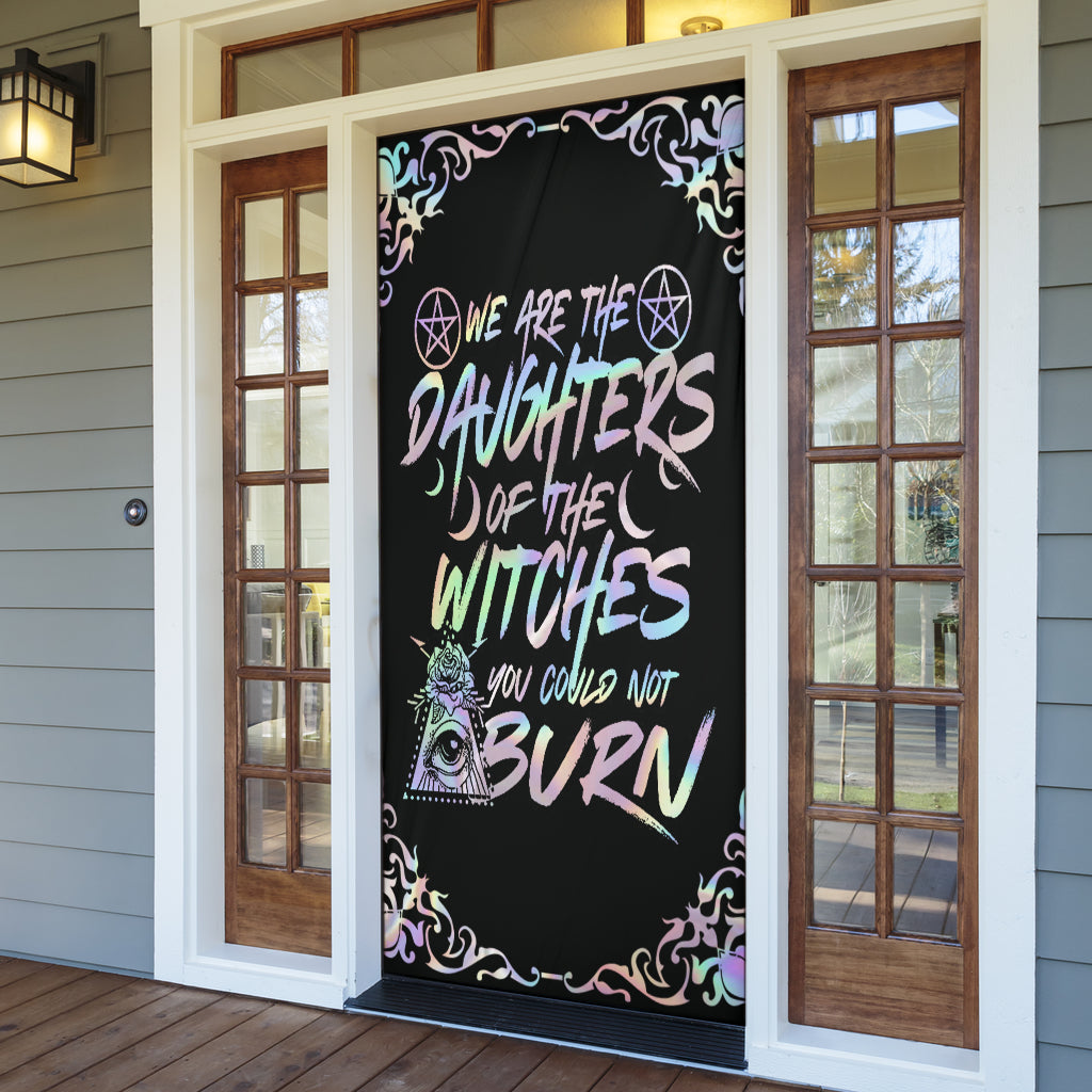 Daughters Of Witches - Witch Door sticker 0822
