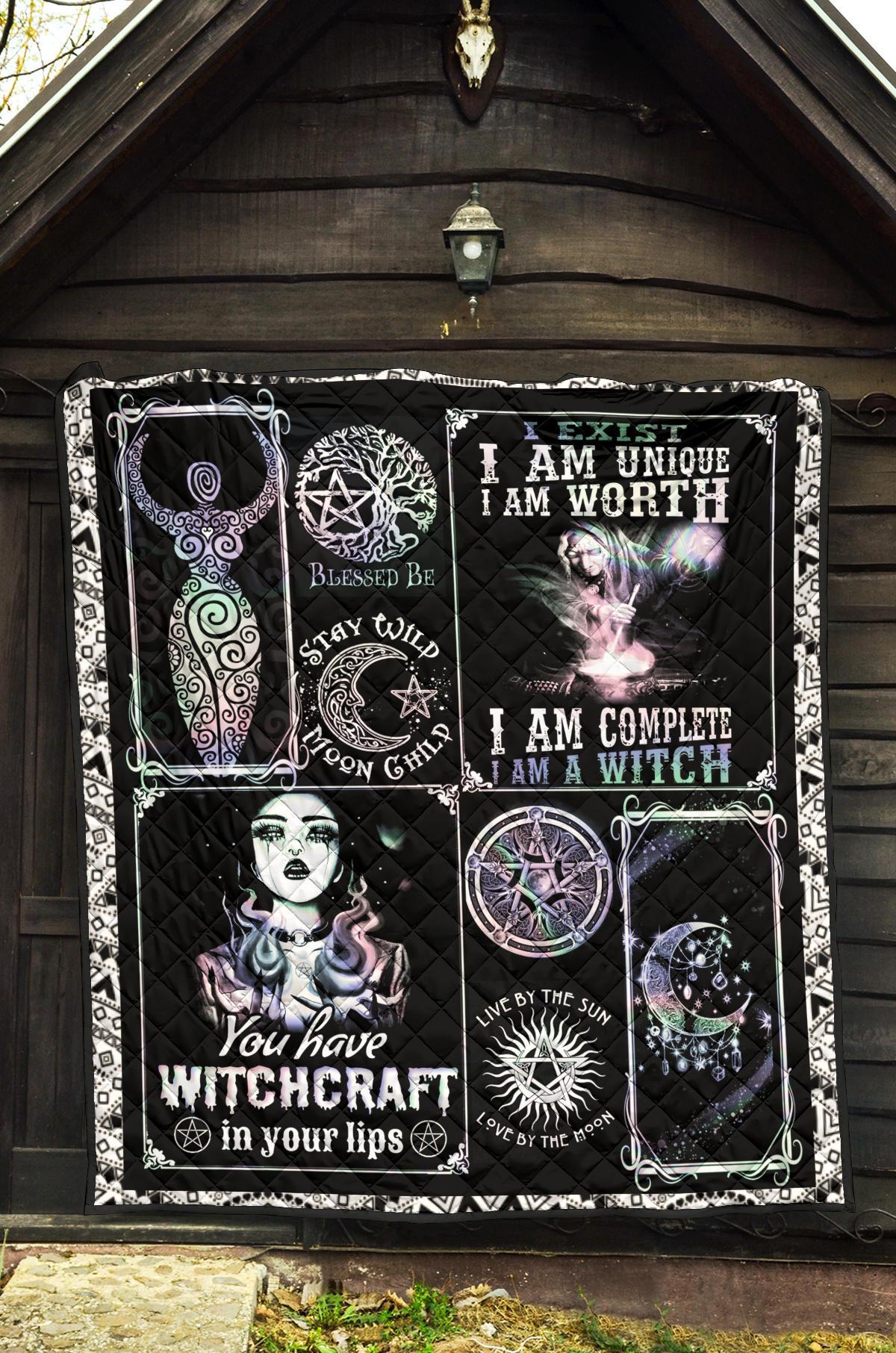 Stay Wild Moon Child - Witch Quilt 0822