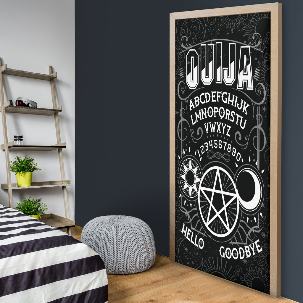 Ouija Witch - Witch Door sticker 0822