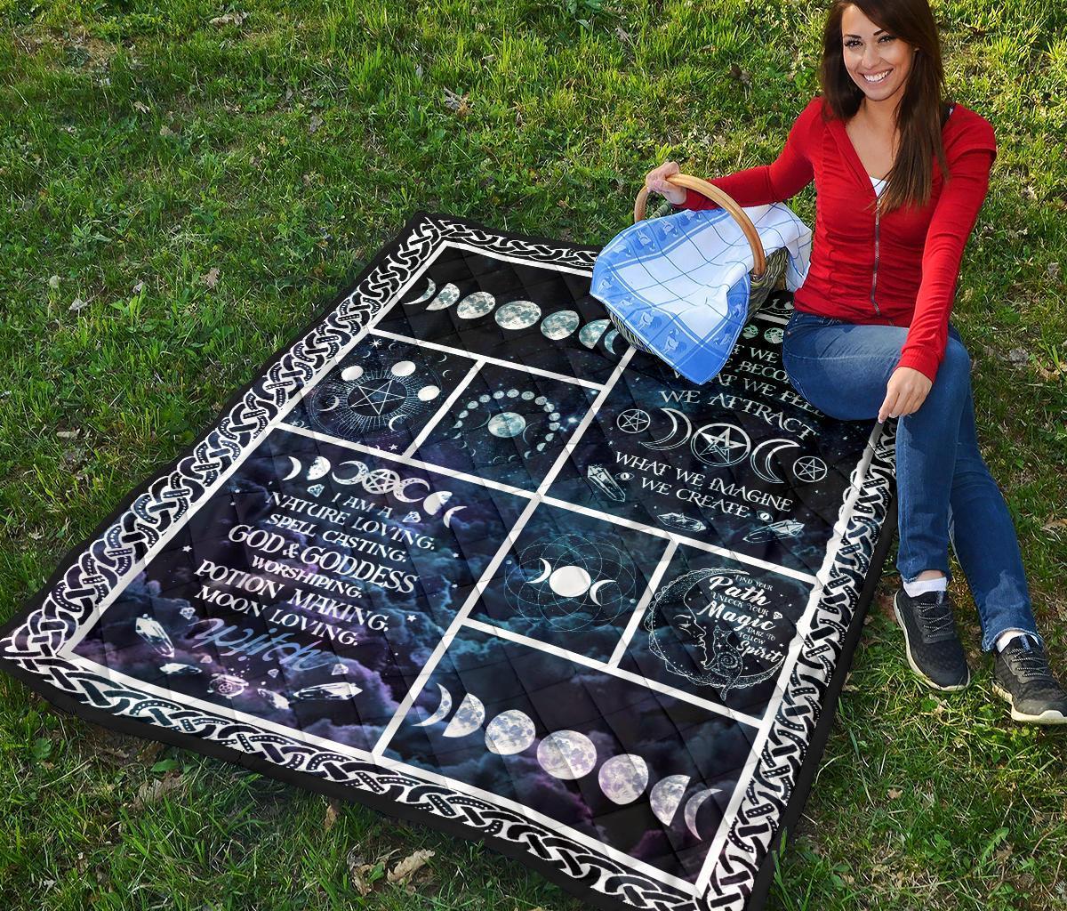 Moon Phases - Witch Quilt 0822