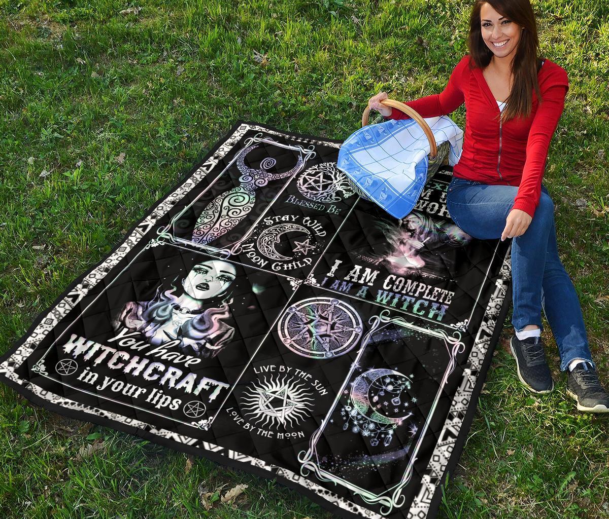 Stay Wild Moon Child - Witch Quilt 0822