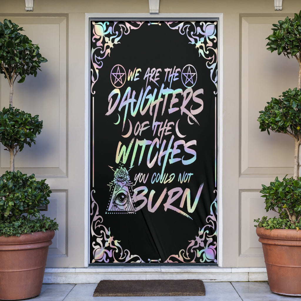 Daughters Of Witches - Witch Door sticker 0822