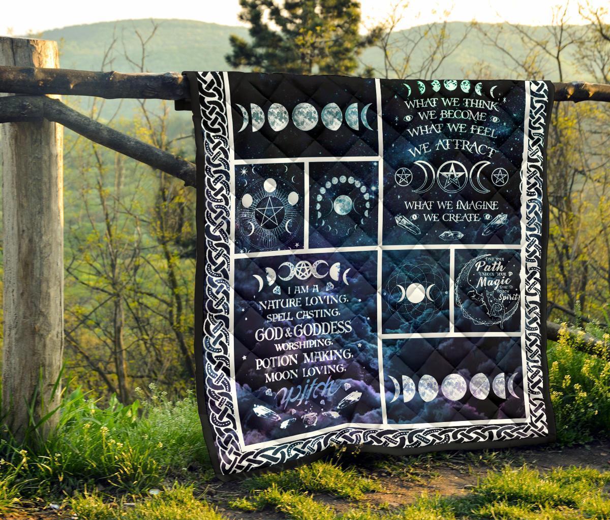 Moon Phases - Witch Quilt 0822