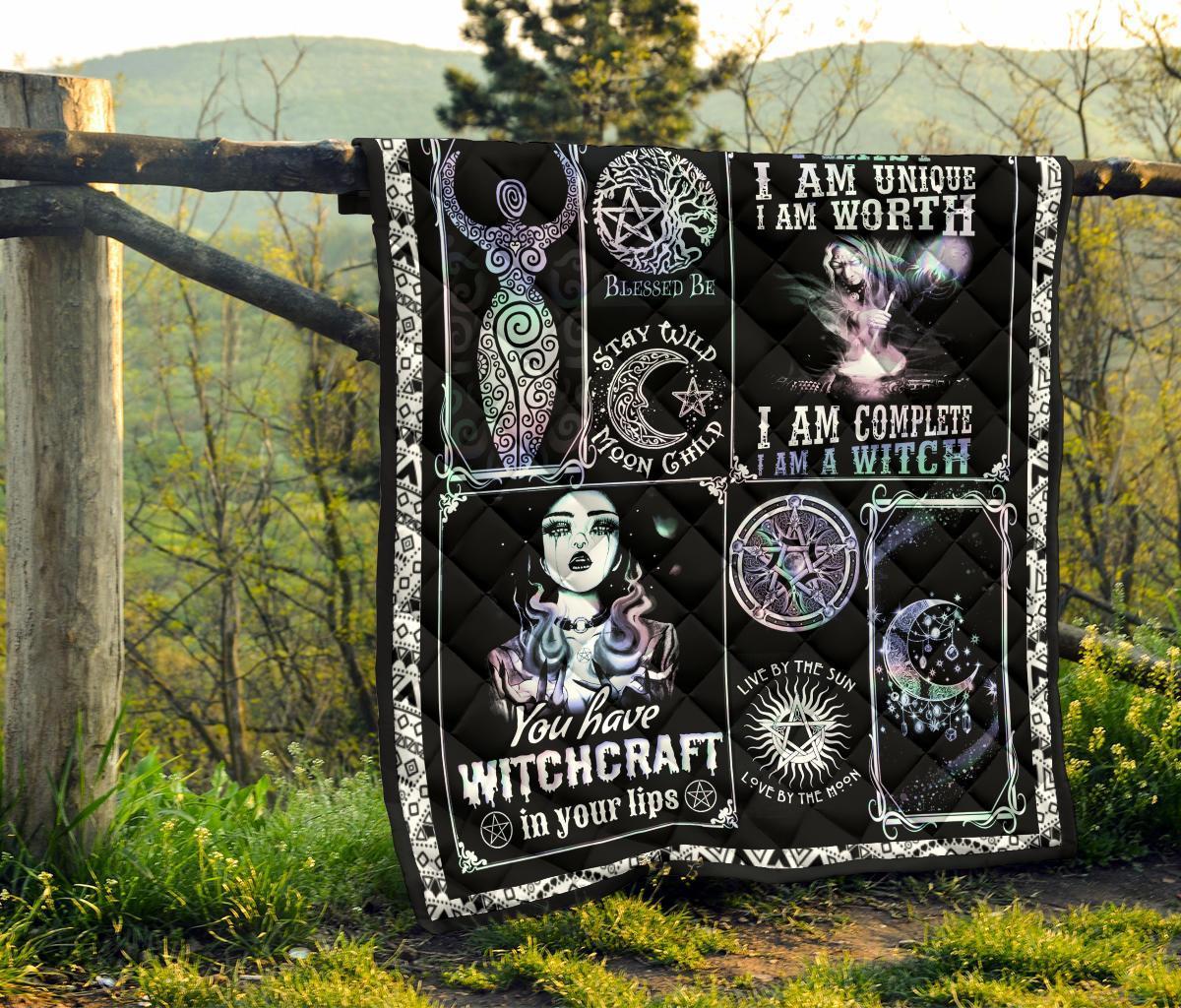 Stay Wild Moon Child - Witch Quilt 0822