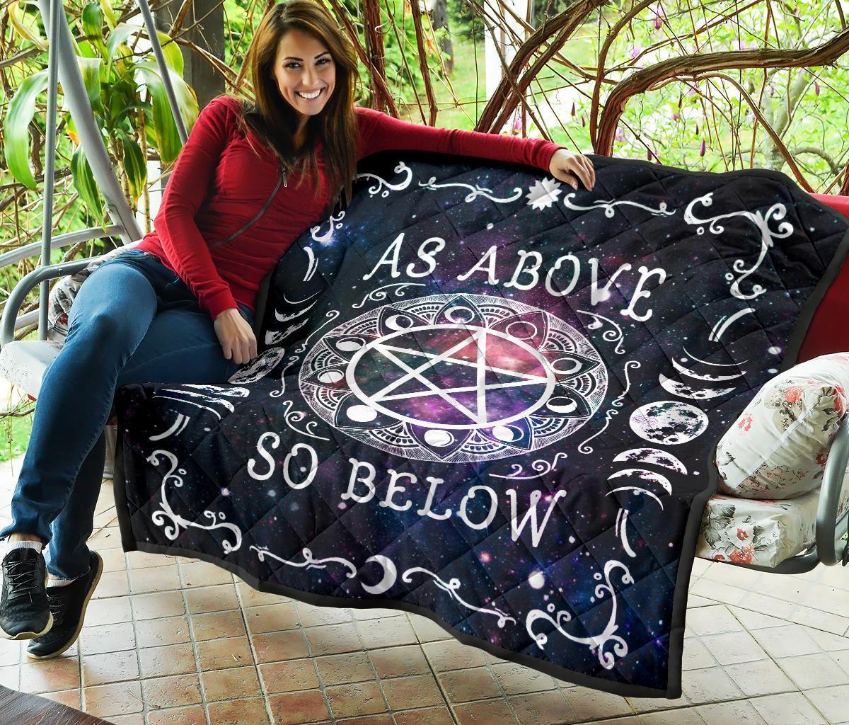 As Above So Below - Witch Quilt 0822