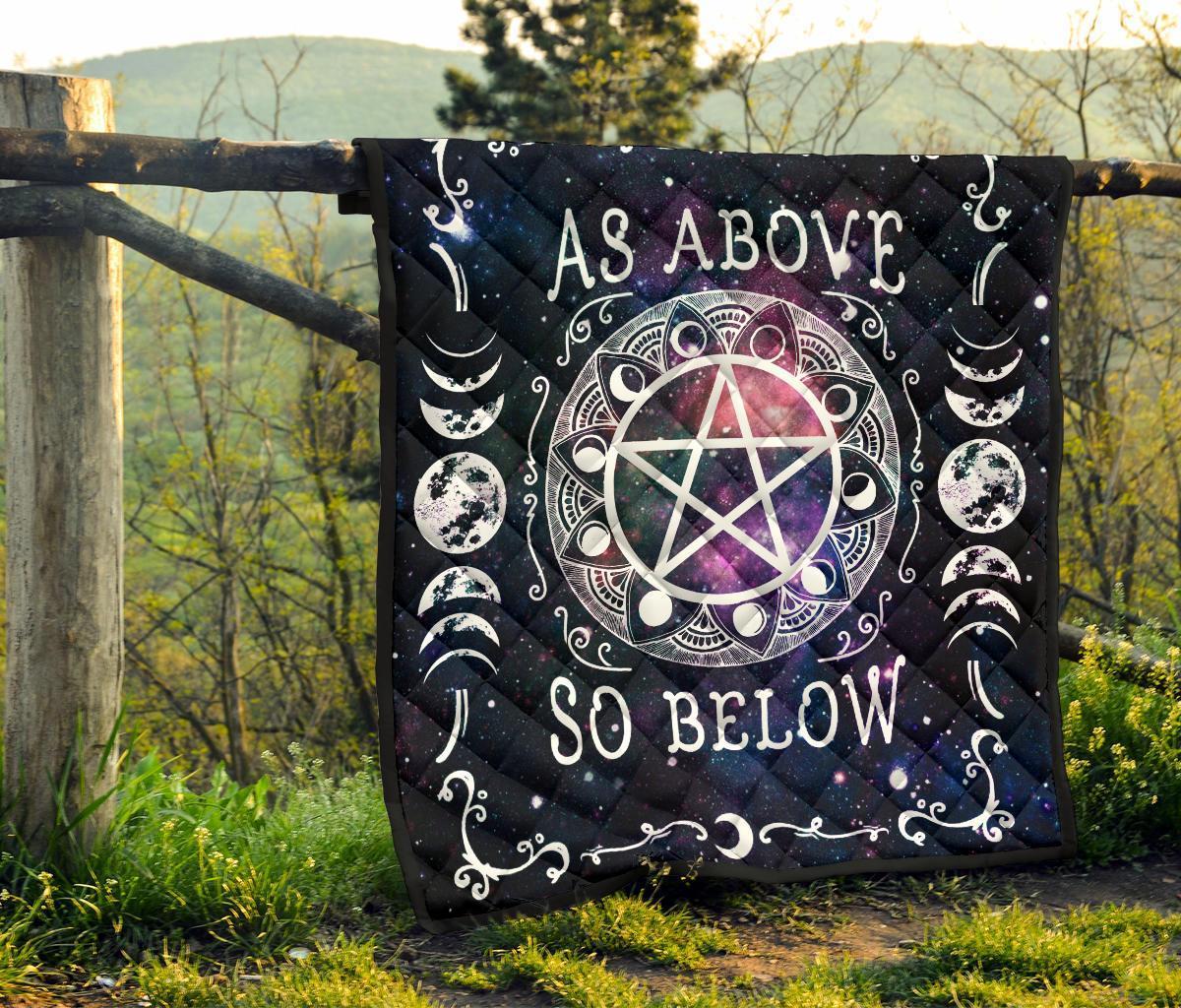 As Above So Below - Witch Quilt 0822
