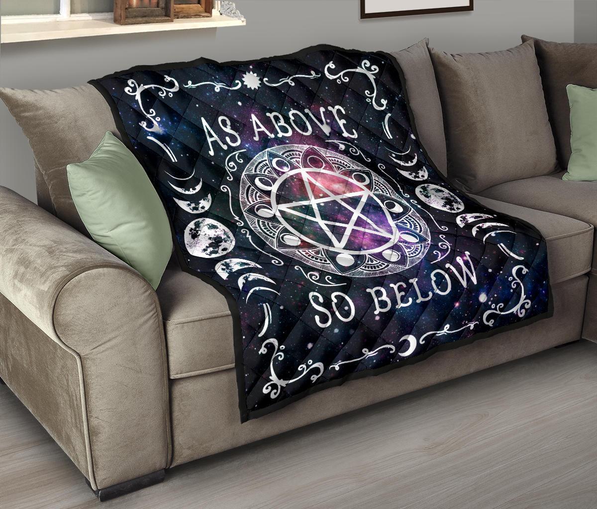 As Above So Below - Witch Quilt 0822