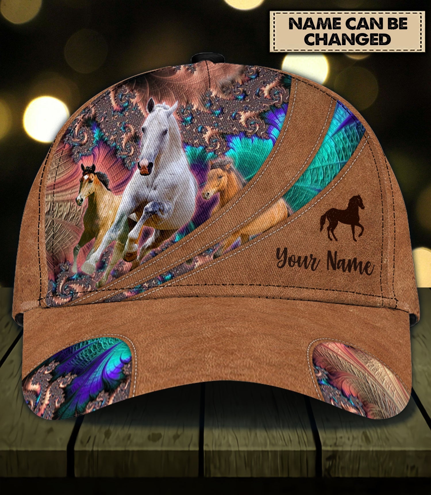 Love Horses - Personalized Horse Classic Cap 0823