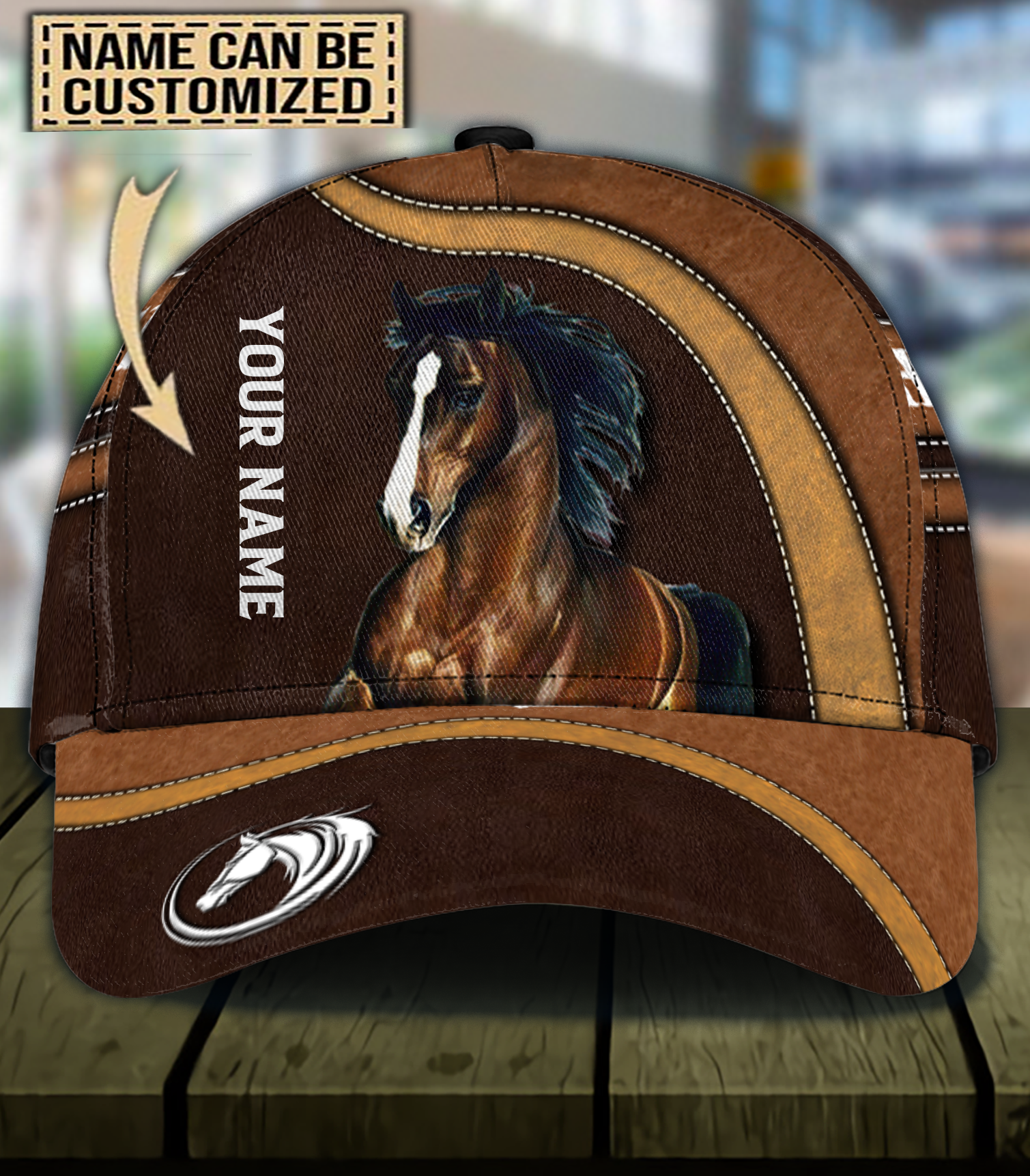 Love Horse - Personalized Horse Classic Cap 0823