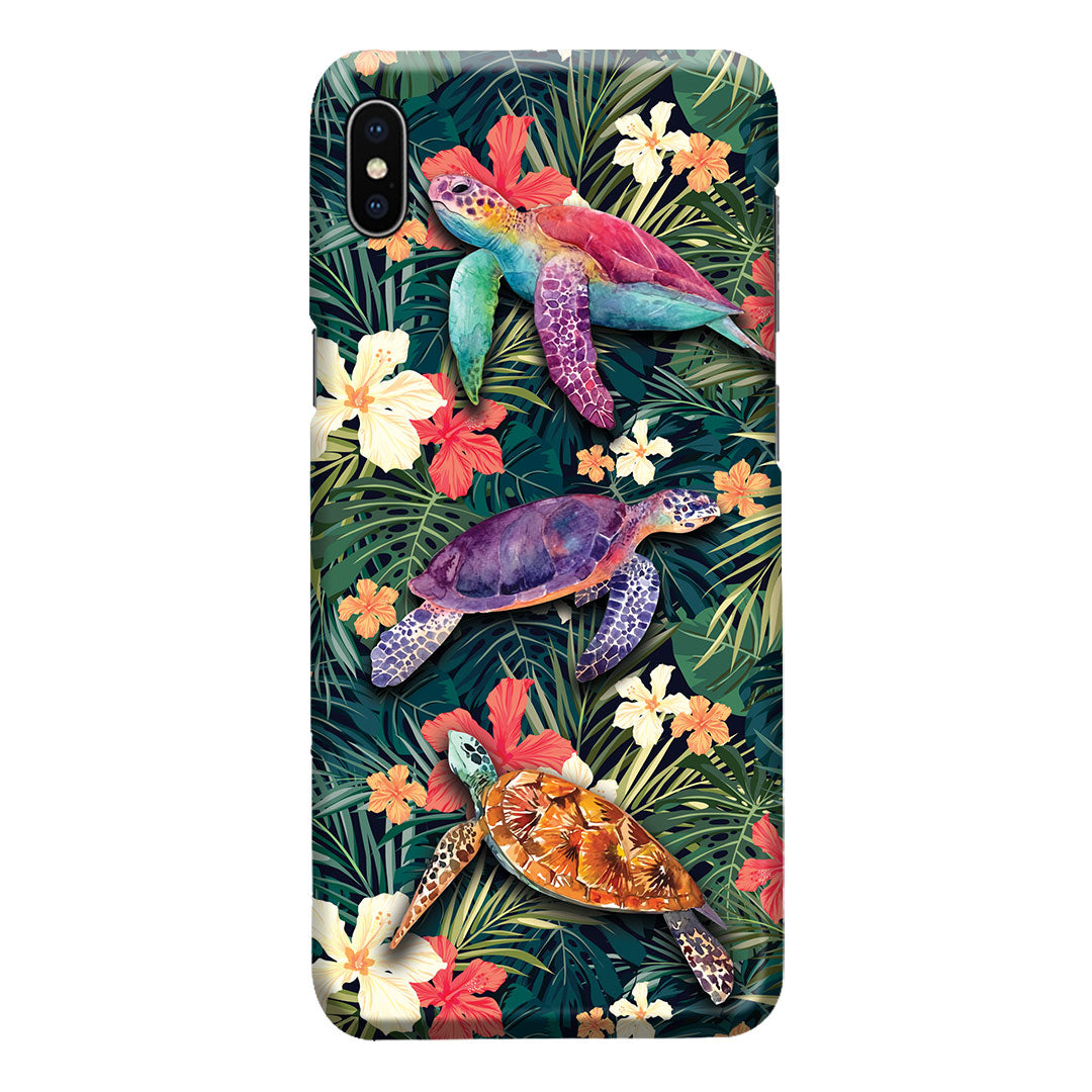 Tropical Turtles Phone Case