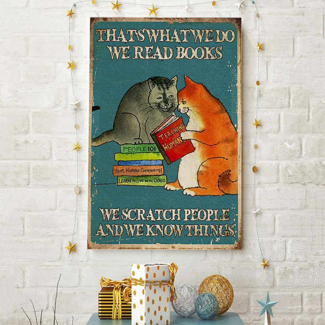 That's What We Do - Cat Poster