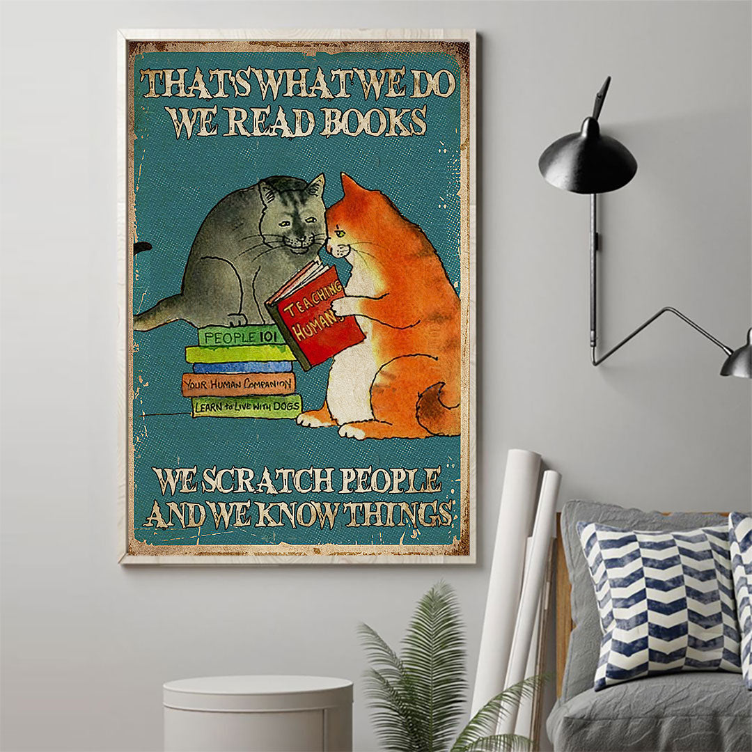 That's What We Do - Cat Poster