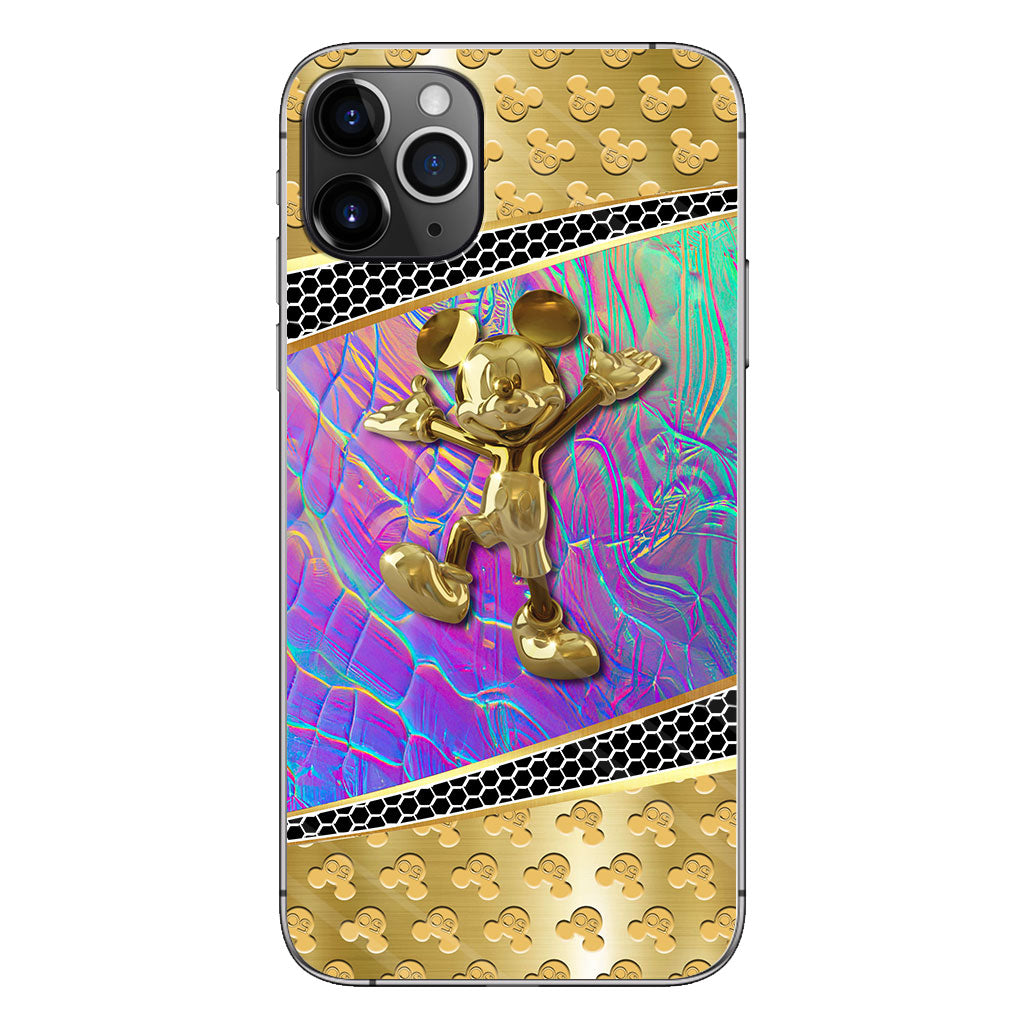 50 Years Of Magic - Personalized Mouse Phone Case With 3D Pattern Print