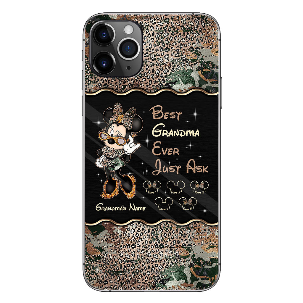 Best Grandma Ever - Personalized Mother's Day Mouse Phone Case