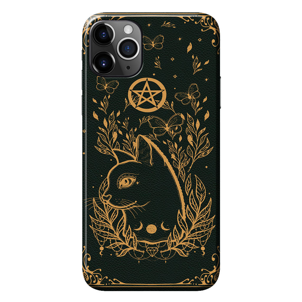 Lovely Little Witch Personalized Leather Pattern Print Phone Case