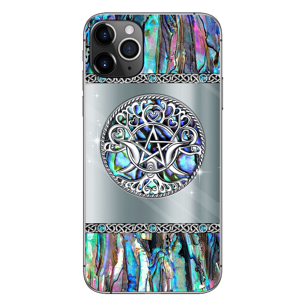 Mystery Spirit Triple Moon - Witch Personalized 3D Pattern Print Phone Case