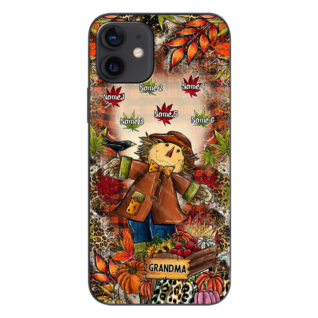 Grandma - Personalized Fall Grandma Phone Case