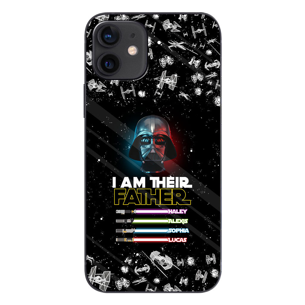 I Am Their Father - Personalized Father's Day The Force Phone Case