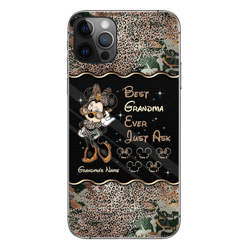 Best Grandma Ever - Personalized Mother's Day Mouse Phone Case