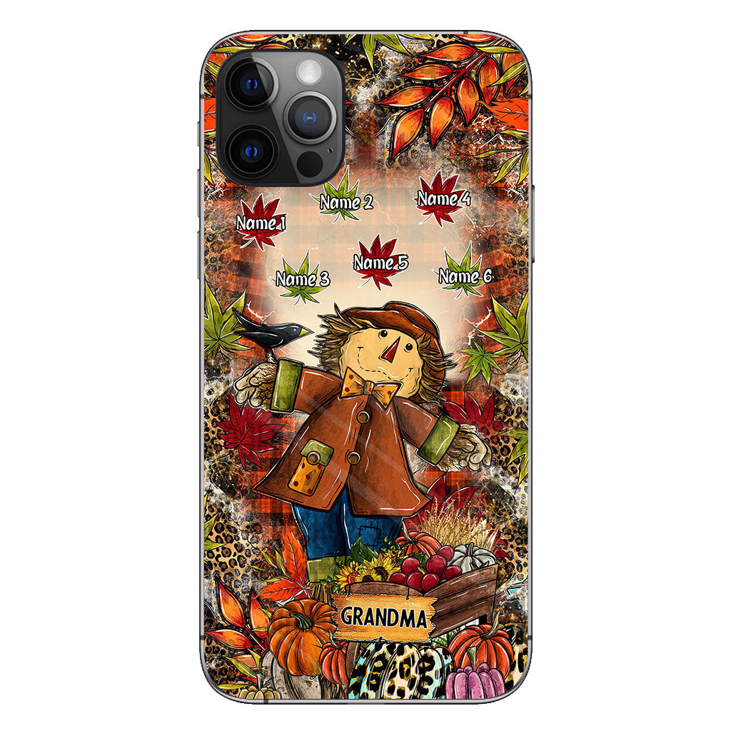 Grandma - Personalized Fall Grandma Phone Case