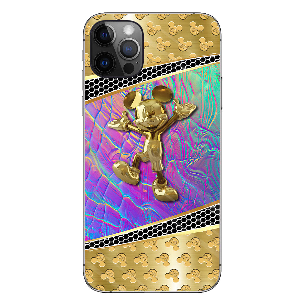 50 Years Of Magic - Personalized Mouse Phone Case With 3D Pattern Print